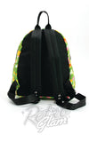 Comeco Green Mushrooms Mini Backpack back