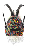 Comeco sugar skull backpack florals