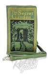 Comeco Secret Garden Green Crossbody/Clutch Handbag