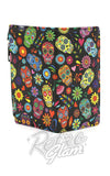 Comeco Floral Sugar Skull Wallet mexican