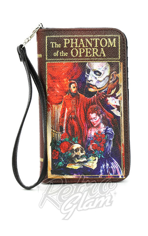 Comeco Phantom Of The Opera Book Wristlet Wallet