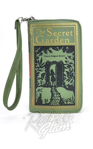 Comeco The Secret Garden Book Wristlet Wallet