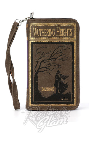 Comeco Wuthering Heights Book Wristlet Wallet