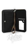 Comeco Wuthering Heights Book Wristlet Wallet interior
