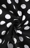 Dolly and Dotty Amanda Dress in Blk & White Polka fabric