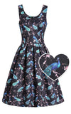 Dolly and Dotty Amanda Dress in Peacock Print