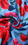 Peony fabric