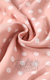 Dolly and Dotty Amanda Dress in Pink & White Polka fabric