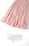 Dolly and Dotty Amanda Dress in Pink & White Polka skirt