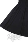 Dolly and Dotty Beatrix Long Sleeve Dress in Black skirt