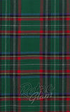 Dolly and Dotty Darlene Dress in Green Tartan fabric