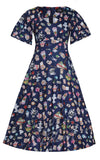 Dolly and Dotty Janice Dress in Wonderland Print