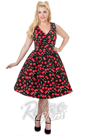 Dolly and Dotty May Swing Dress In Cherry Print
