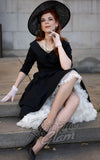 Black cocktail dress