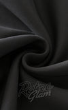Dolly and Dotty Scarlette Midi Dress in Black fabric