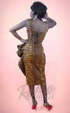 Rebel Love Bora Bora Leopard Sarong Dress back