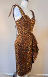 Rebel Love Bora Bora Leopard wiggle dress