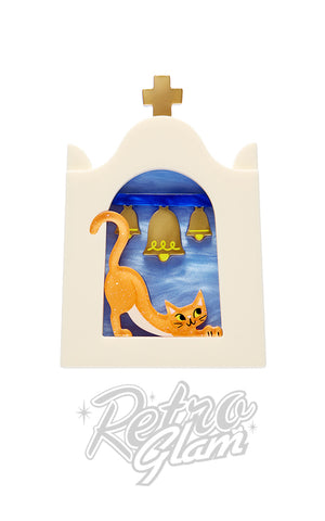 Erstwilder Aegean Feline Brooch