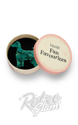 Erstwilder Ainslee The Afgan Hound Brooch box