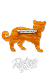 Erstwilder Amur Leopard Brooch back