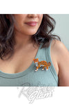 Erstwilder Amur Leopard Brooch model