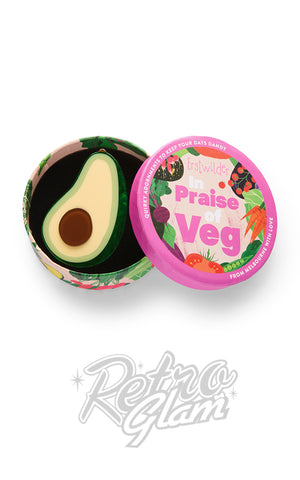 Erstwilder Avocado Affair Brooch box