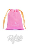 Erstwilder Logo Drawstring Bags in Pink Large