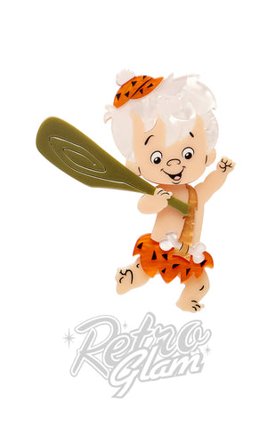 Erstwilder Bamm Bamm Rubble Brooch