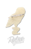 Erstwilder Barny Owl Brooch back
