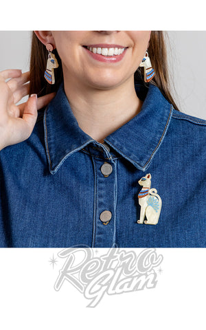 Erstwilder Bastet The Protector Brooch model