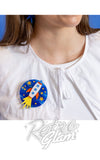 Erstwilder Blast Off! Brooch model