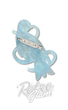 Erstwilder Blue Ribbon Days Brooch back