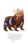 Erstwilder The Brawny Brown Bear Brooch