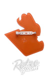 Erstwilder Breezy The Bunny Brooch back