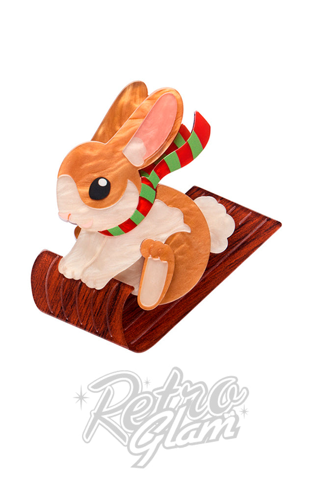 Erstwilder Breezy The Bunny Brooch - SOLD OUT