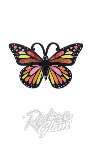 Erstwilder The Magnificent Monarch Butterfly Brooch