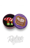 Erstwilder Candy Mushrooms Brooch box