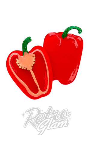 Erstwilder Capsicum Crush Brooch
