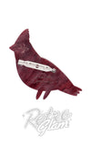 Erstwilder The Notable Northern Cardinal Brooch back