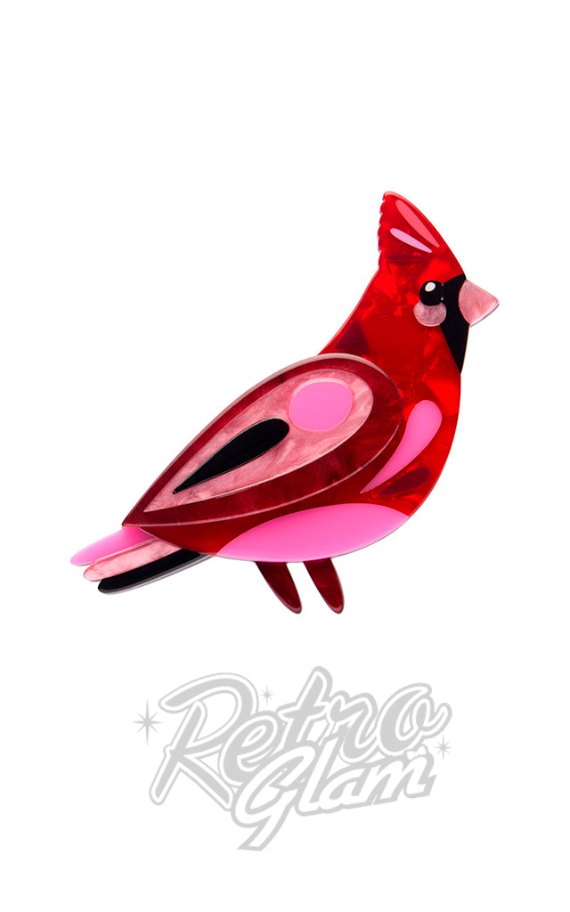 Erstwilder The Notable Northern Cardinal Brooch - SOLD OUT