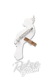 Erstwilder Carnaboo The Cockatoo Brooch back