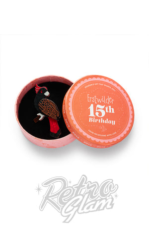 Erstwilder Carnaboo The Cockatoo Brooch box