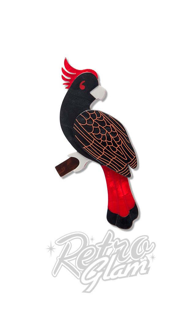 Erstwilder Carnaboo The Cockatoo Brooch
