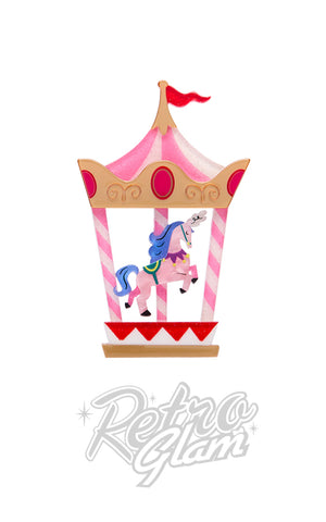Erstwilder Carousel For One Brooch