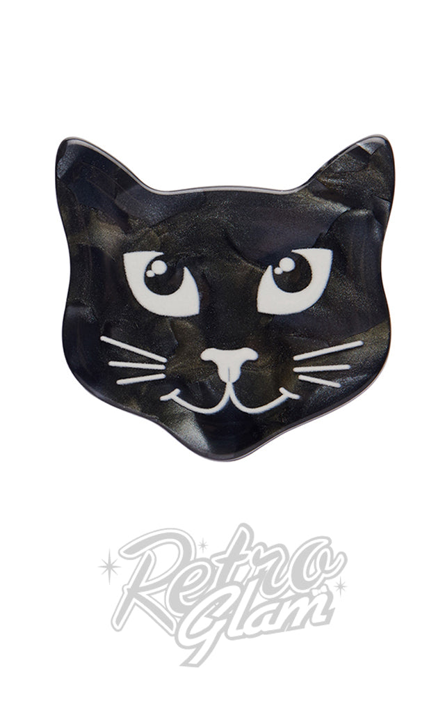 Erstwilder Essentials Cat Head Mini Brooch - SOLD OUT