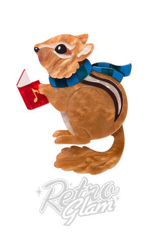 Erstwilder Charlie The Chipmunk Brooch