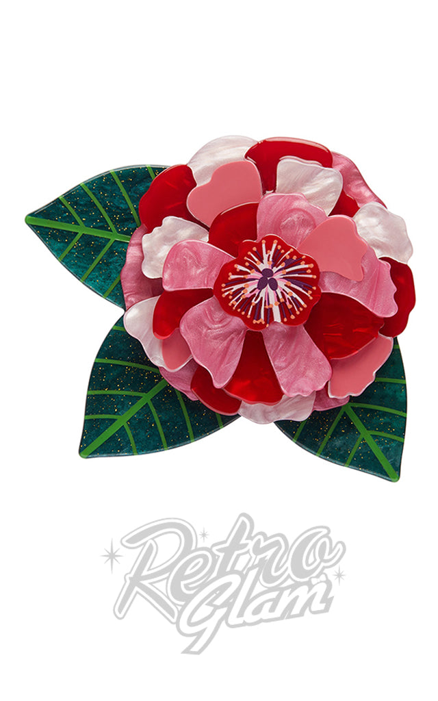 Erstwilder Classic Camelia Brooch - SOLD OUT