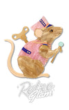 Erstwilder Clockwork Mouse Brooch