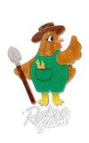 Erstwilder Coop Boss Brooch