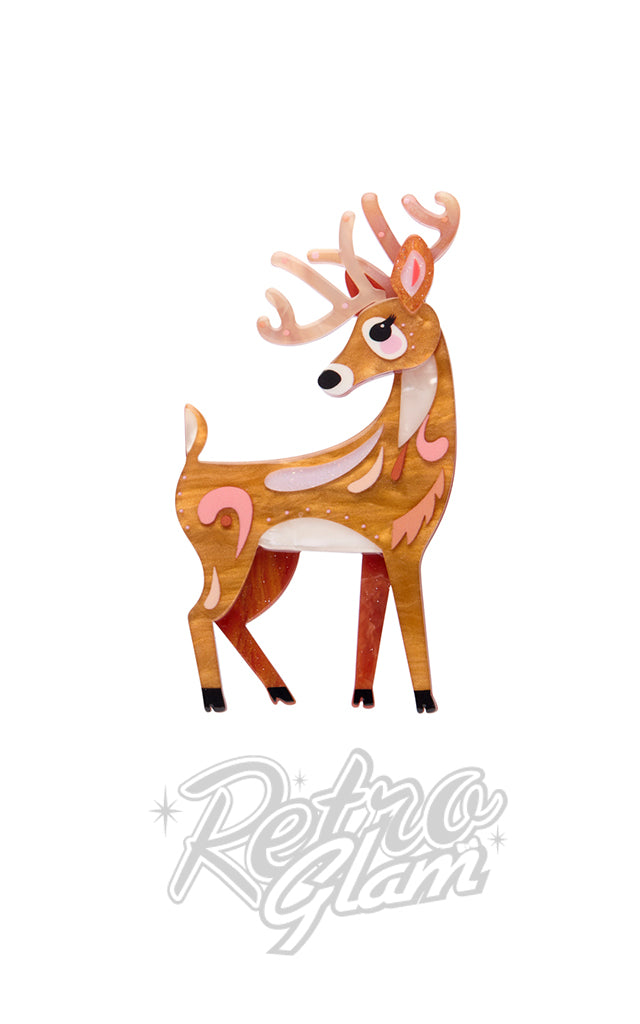 Erstwilder The Dainty Deer Brooch